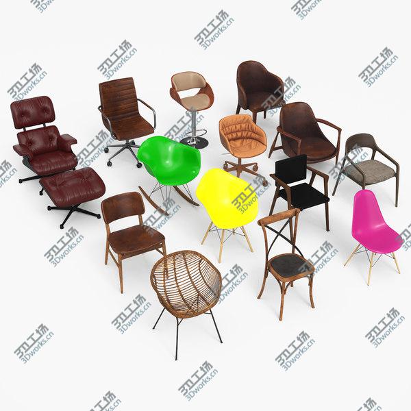 images/goods_img/20210312/3D Realistic Damaged Chair Collection A  PBR/1.jpg